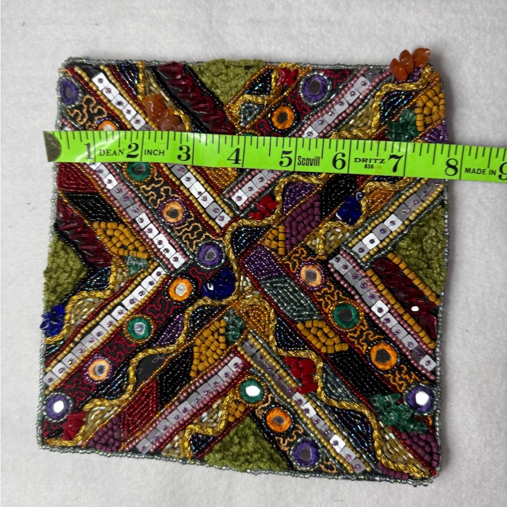 Colorful Beaded Secret Pocket - Picture 2 of 3